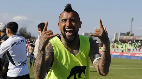 Arturo Vidal le entrega grandes noticias a Colo Colo.