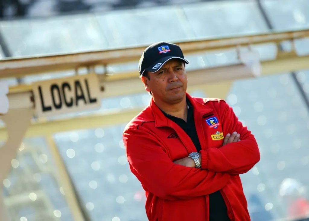 Luis Pérez como DT de Colo Colo