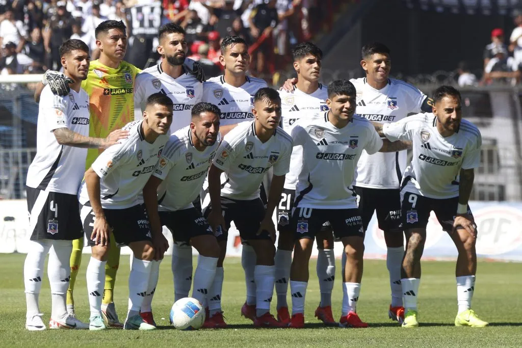 La última formación de Colo Colo en el partido con Huachipato. (Foto: Photosport)