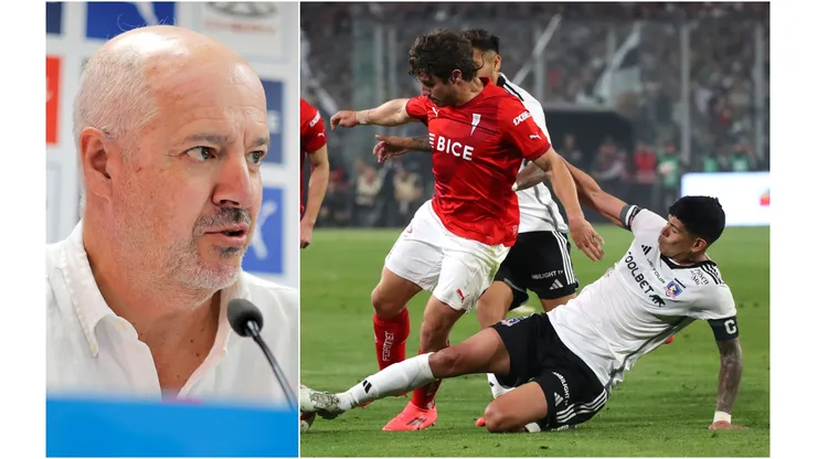 Juan Tagle pidió la suspensión del partido ante Colo Colo.