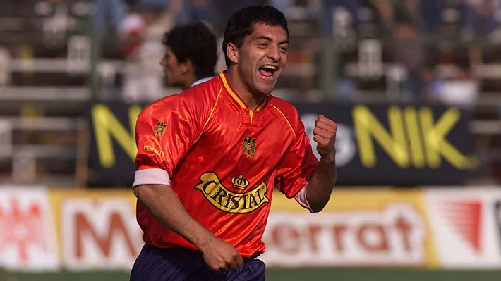 Ricardo Queraltó jugando con Unión Española.