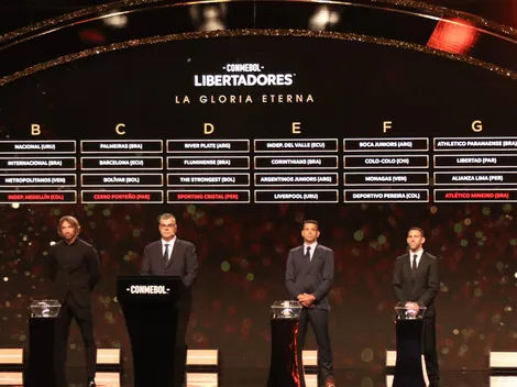 Definen transmisión para ver el sorteo de la fase de grupos de Libertadores