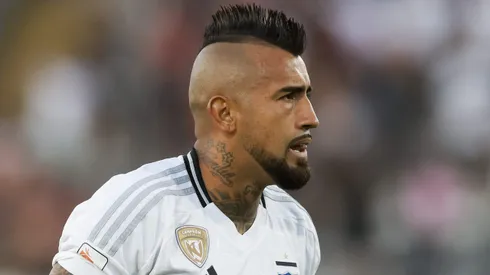 Arturo Vidal como jugador de Colo Colo.