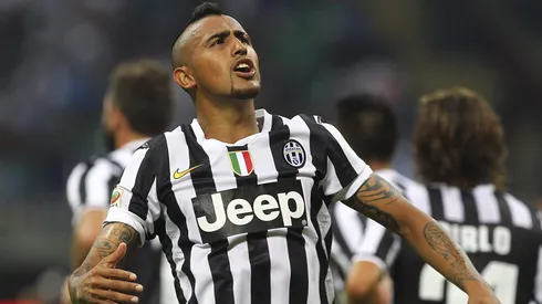 Juventus recordó un gol de Arturo Vidal en sus redes sociales.