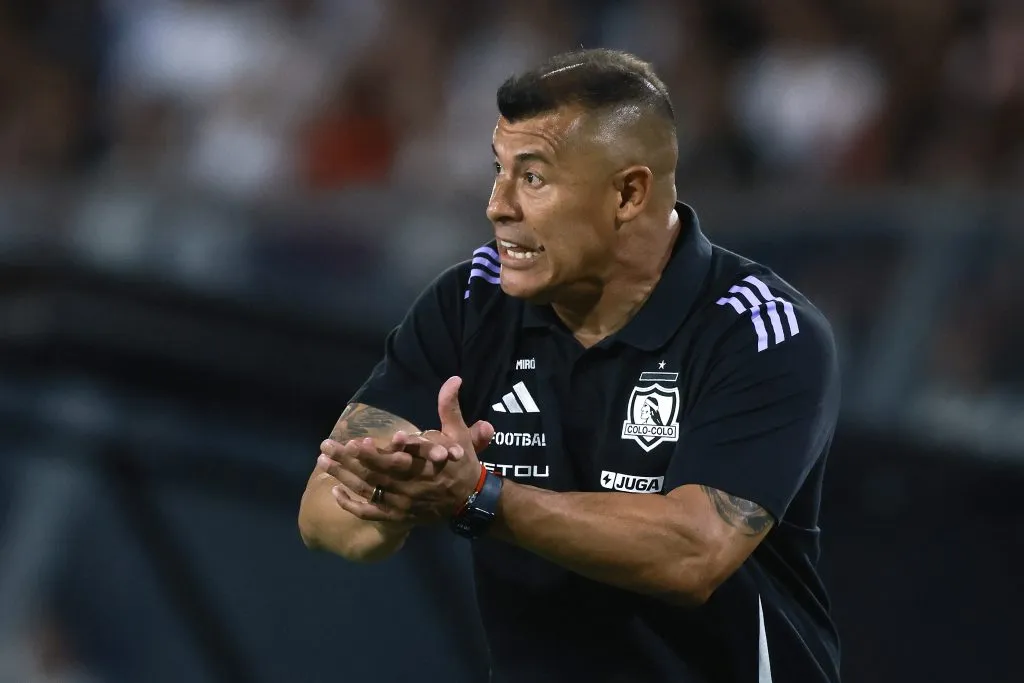 Jorge Almirón, entrenador de Colo Colo. (Foto: Photosport)