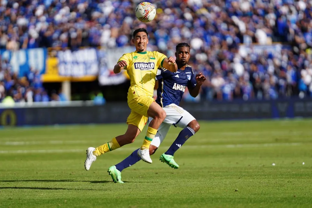 Atlético Bucaramanga llegará con 13 partidos oficiales al duelo contra Colo Colo | Foto: Getty