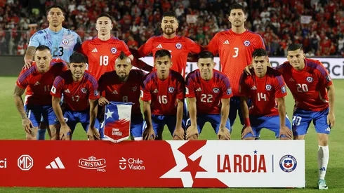 La formación de La Roja ante Paraguay.