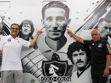 Caszely se llena de emoción por el bus museo de Colo Colo