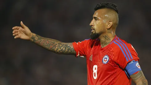 Arturo Vidal volvió a jugar tras su lesión.