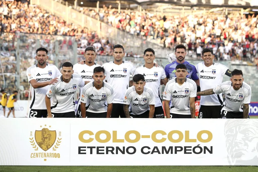 Formación de Colo Colo en el duelo frente a Unión San Felipe. (Foto: Photosport)
