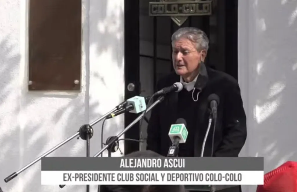 Alejandro Ascui es presidente de los expresidentes de Colo Colo.