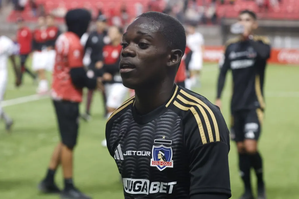 Manley Clerveraux, el juvenil haitiano que debutó en el primer equipo. (Foto: Photosport)