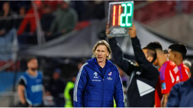 Ricardo Gareca dio inexplicable conferencia de prensa tras empate de Chile.
