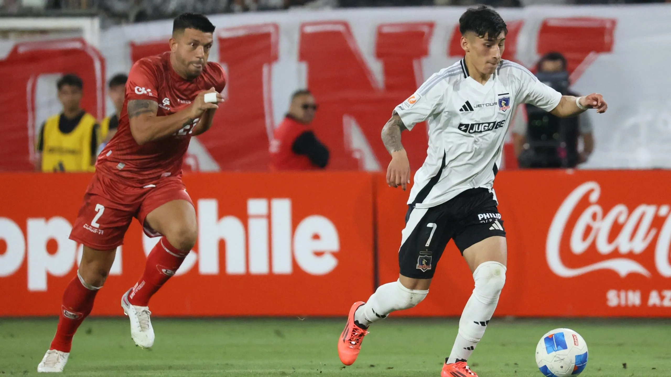 Francisco Marchant no sumó minutos sub 21 ante Palestino | Foto: Photosport