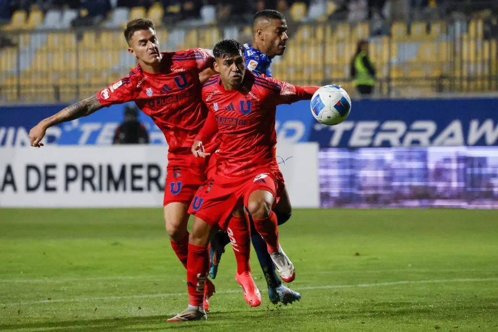 Fabián Hormazábal fue baja de la Roja por lesión, pero fue titular en la U. | Imagen: Photosport.