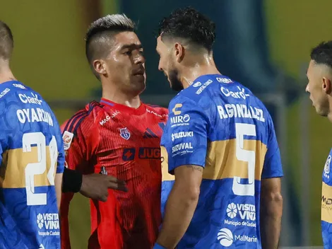 Ramiro González le da en el suelo a la U de Chile