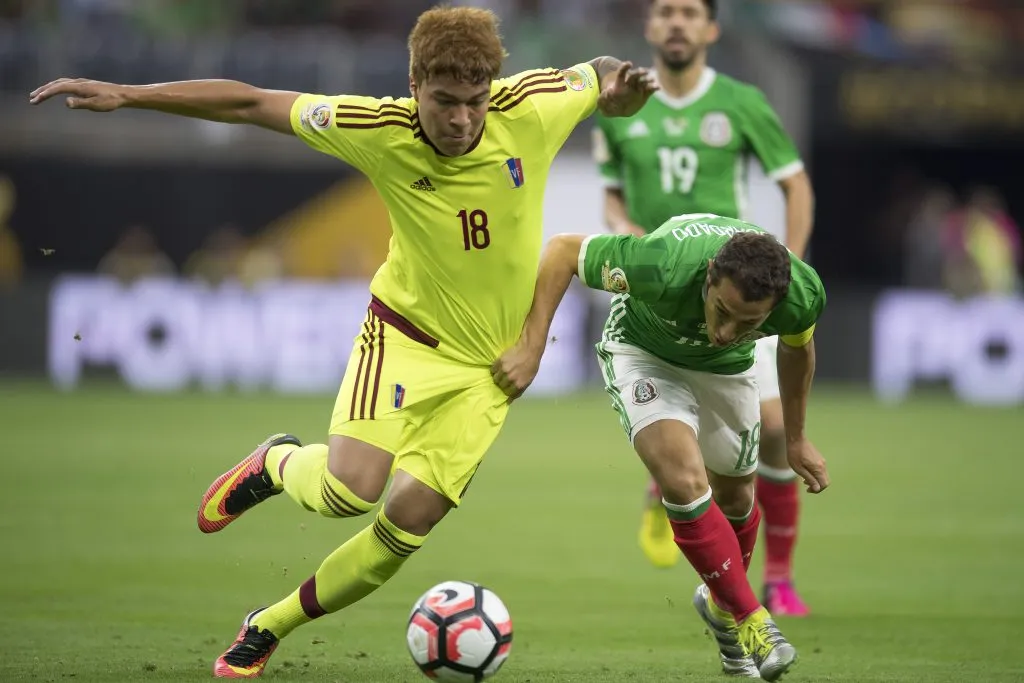 Peñaranda disputado la Copa América 2016 con Venezuela. Imagen: Mexsport/Photosport