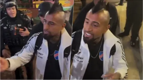 La impresionante recepción a Colo Colo y Vidal en Colombia.