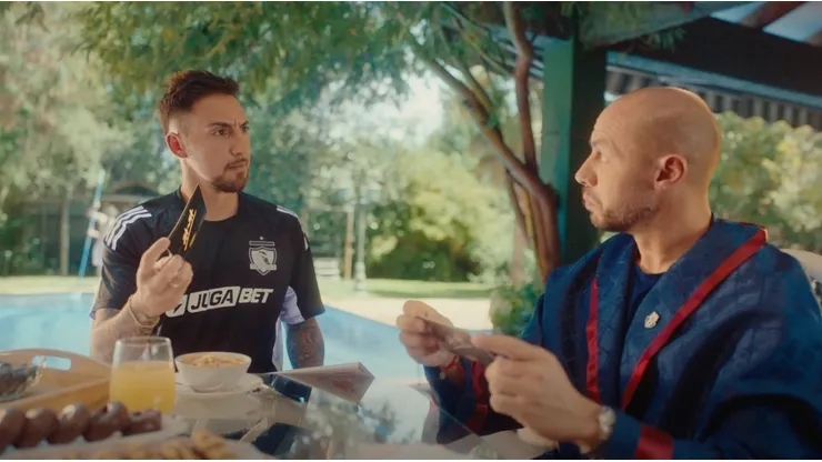 Jugadores de Colo Colo y la U protagonizan La Casa de las Leyendas en Jugabet.