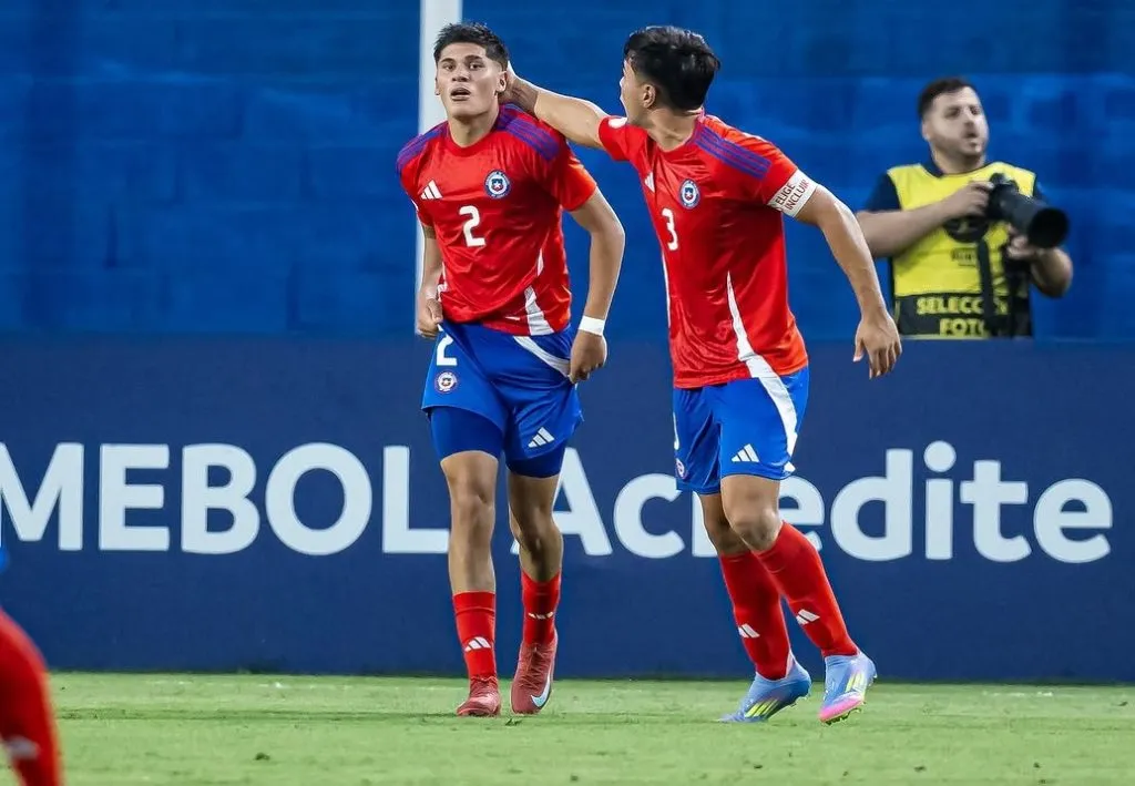Martín Jiménes (2), figura de Chile en el Sudamericano Sub 17 | Foto: La Roja