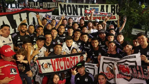 El gesto de los hinchas albos en Bucaramanga.