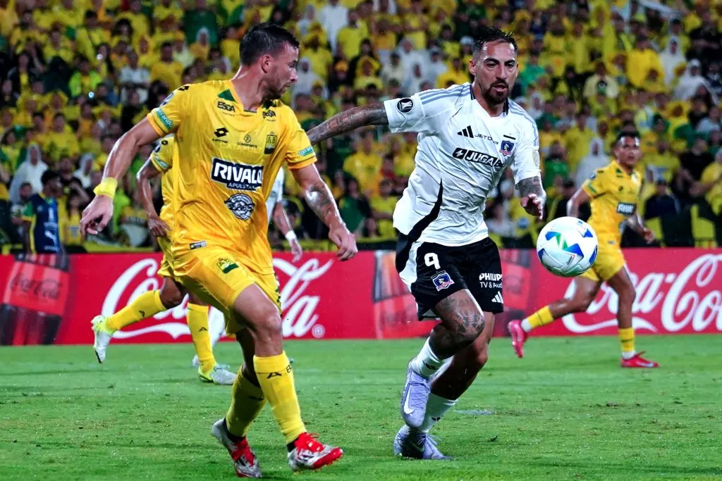 Correa fue el mejor evaluado por Sofascore en Colo Colo vs Bucaramanga | Foto: Photosport