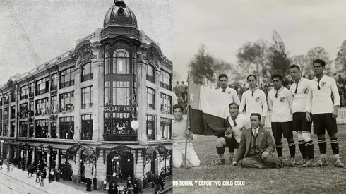 El primer sponsor de Colo Colo fue para la Gira Internacional de 1927.