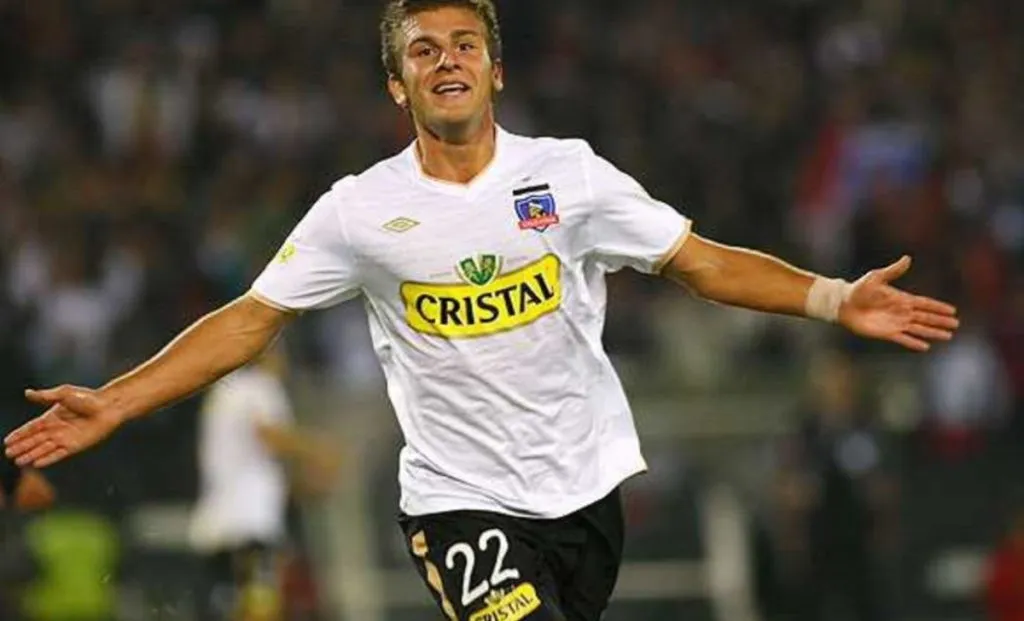 Diego Rubio como jugador de Colo Colo