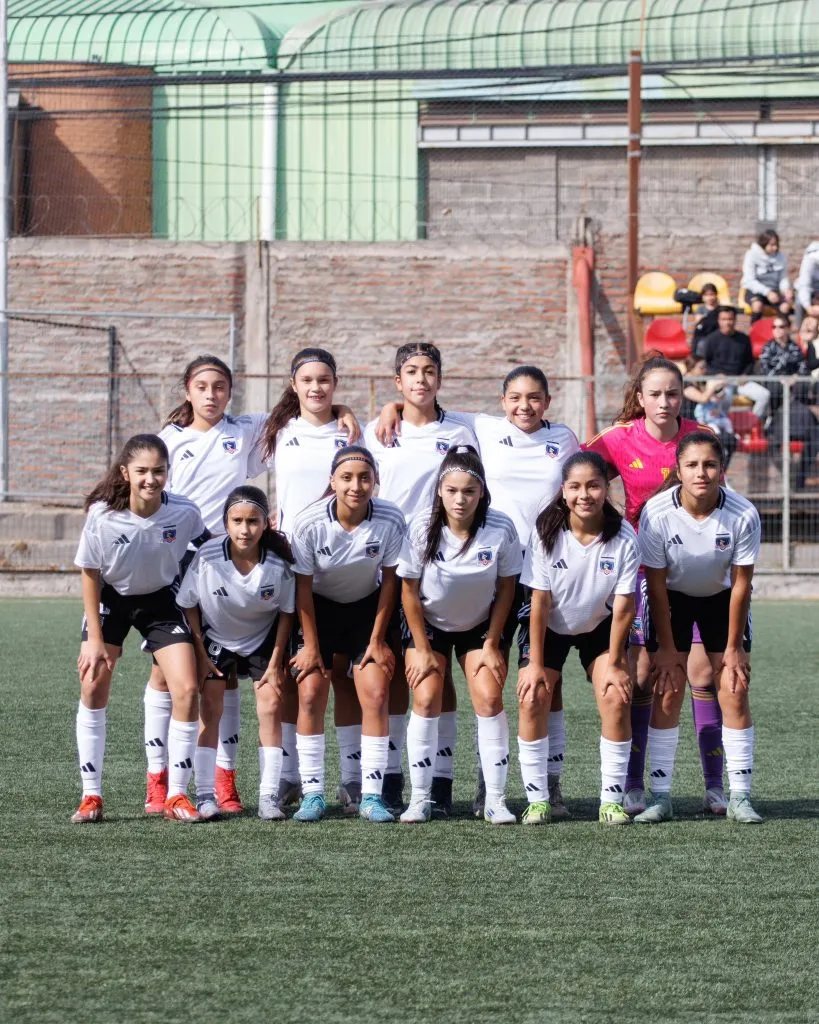 La primera formación de Colo Colo Femenino Sub 14 en su historia | Foto: Marcelo Ramírez
