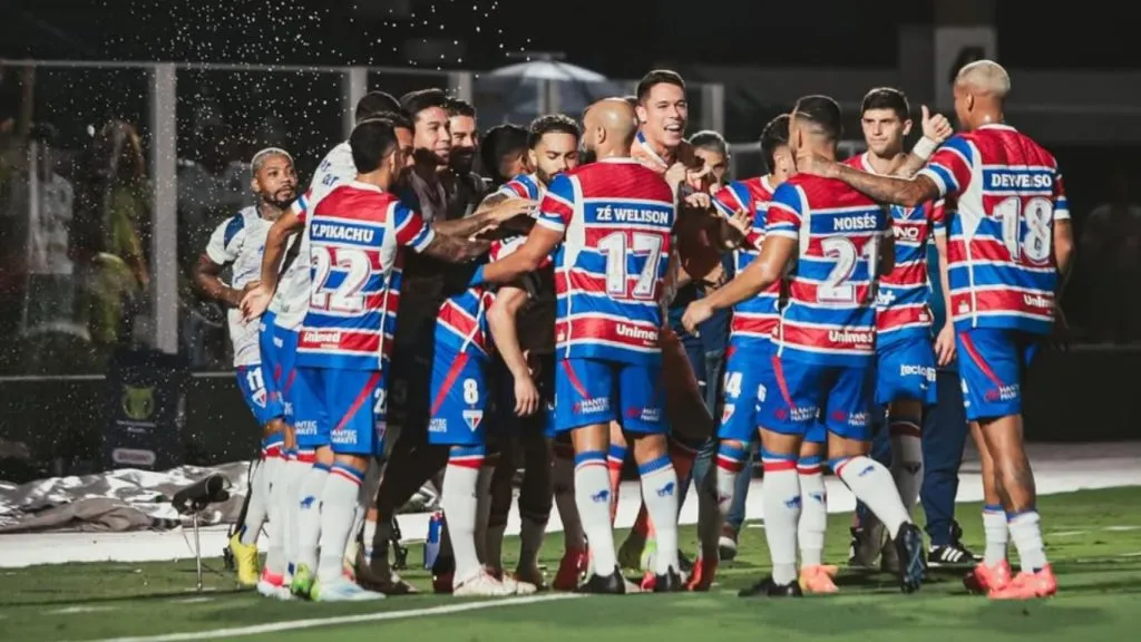 Emmanuel Martínez marcó para Fortaleza. Imagen: Fortaleza.