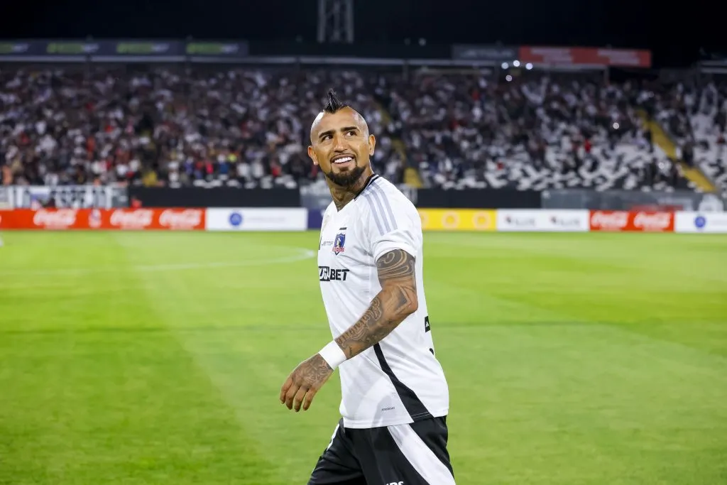 Arturo Vidal habló tras el 0-0 de Colo Colo con Santiago Wanderers | Foto: Photosport