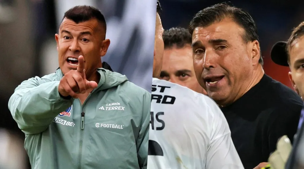 Jorge Almirón y Héctor Robles terminaron calientes tras empate de Colo Colo vs Wanderers