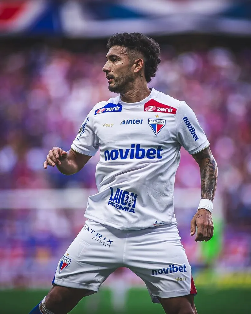 Eros Mancuso puede ser la sensible baja en Fortaleza para visitar a Colo Colo. Imagen: Instagram de Eros Mancuso