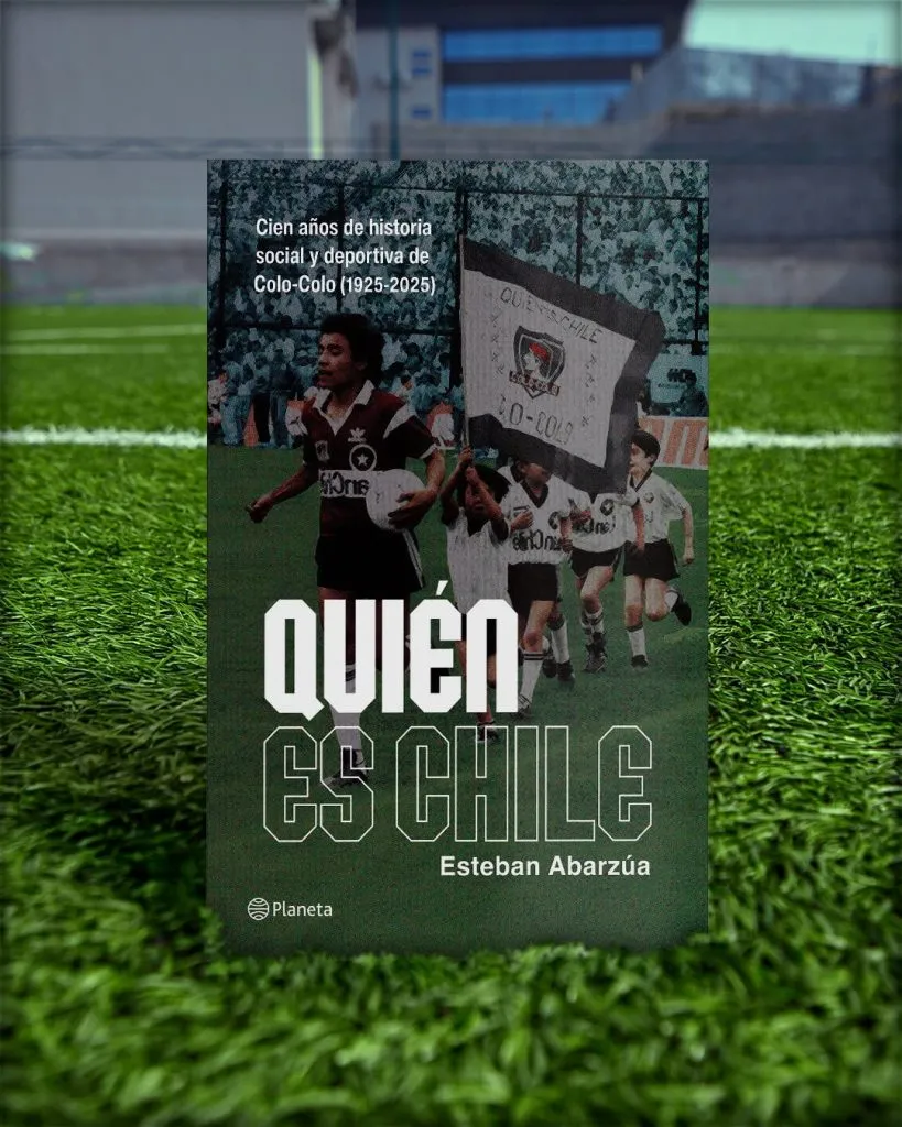 Quién es Chile, la nueva obra de Esteban Abarzúa sobre Colo Colo. Imagen: Instagram Esteban Abarzúa