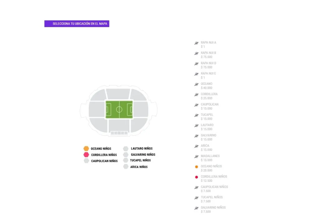 Entradas disponibles para el partido de Colo Colo vs Fortaleza.