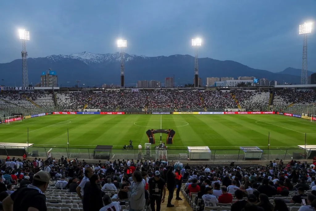 Estadio Monumental en la Copa Libertadores. (Foto: Getty Images)