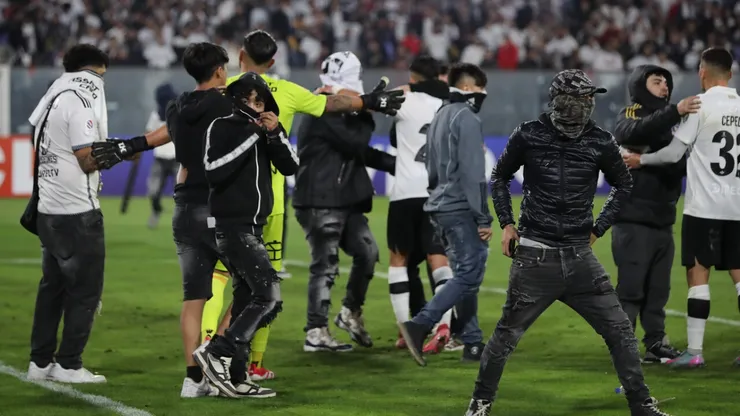 En Colo Colo lamentan los graves incidentes y ya esperan las sanciones de la Conmebol.