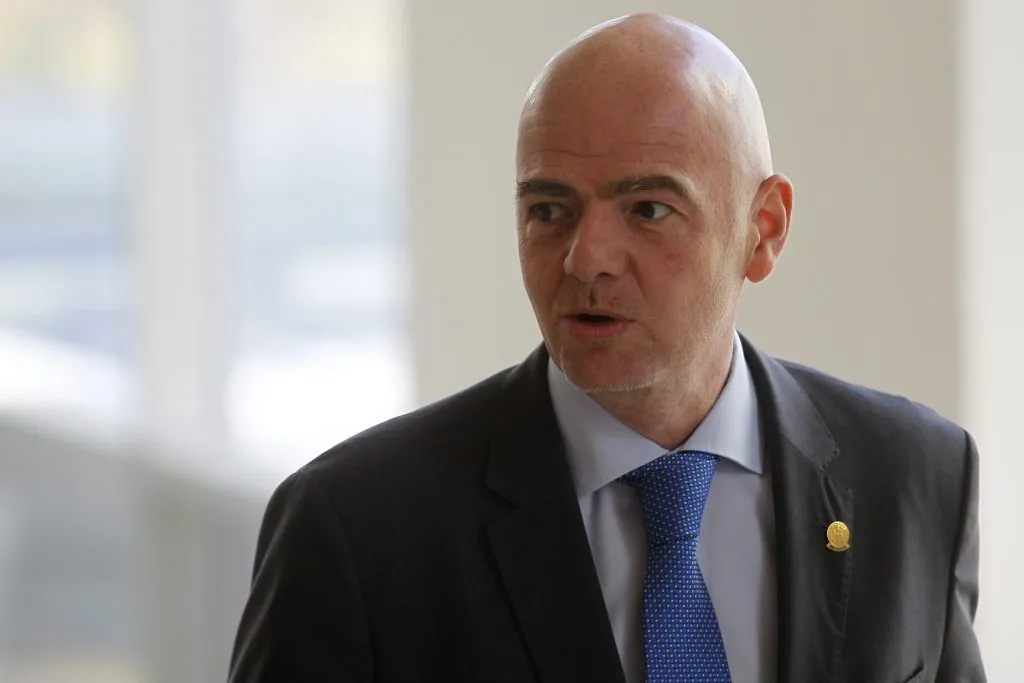 Gianni Infantino se refirió a lo ocurrido en el Monumental.