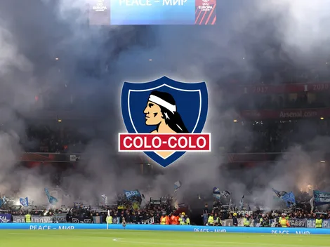 El lienzo de la barra del Zurich por hinchas de Colo Colo fallecidos