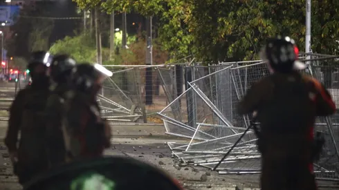 La noche del pasado jueves terminó con serios incidentes en las afueras del estadio.