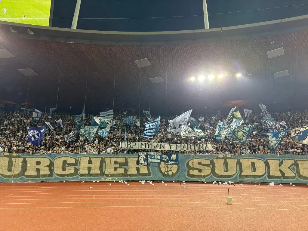 La barra del Zurich solidariza con la familia colocolina. Imagen: X