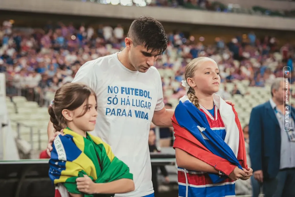 Fortaleza organizó un emotivo momento