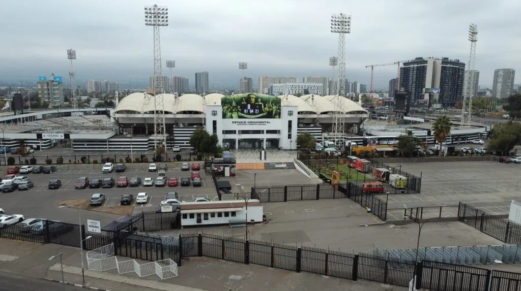 Colo Colo jugó un amistoso en el Monumental