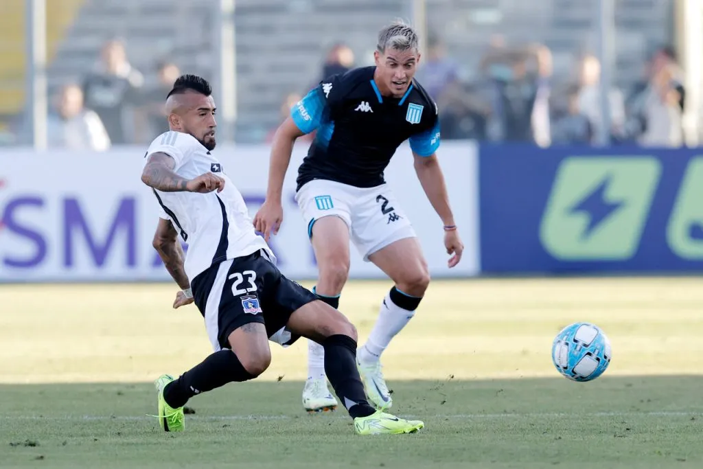 Colo Colo y Racing se enfrentarán por Copa Libertadores. Imagen: Javier Torres/Photosport