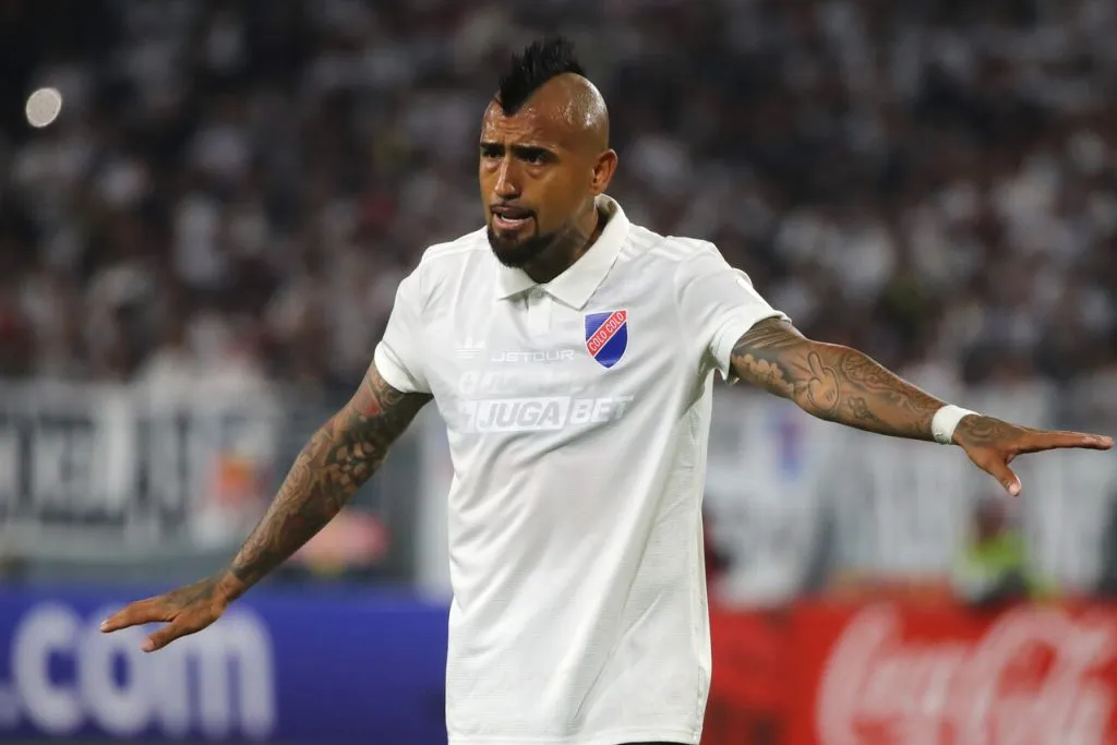 Arturo Vidal sigue con confianza y se loa juega que Colo Colo será campeón. Imagen: Jonnathan Oyarzun/Photosport