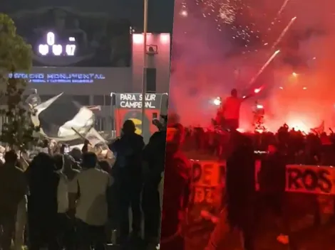 Así se vivió la llegada del centenario en el Estadio Monumental