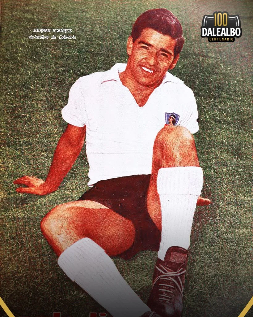 Luis Hernán Álvarez fue de los grandes goleadores de Colo Colo.