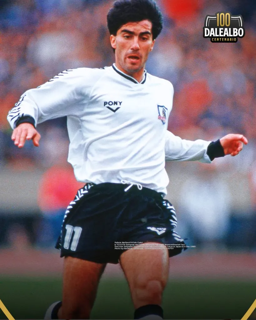 Rubén Martínez, el trigoleador del fútbol chileno.