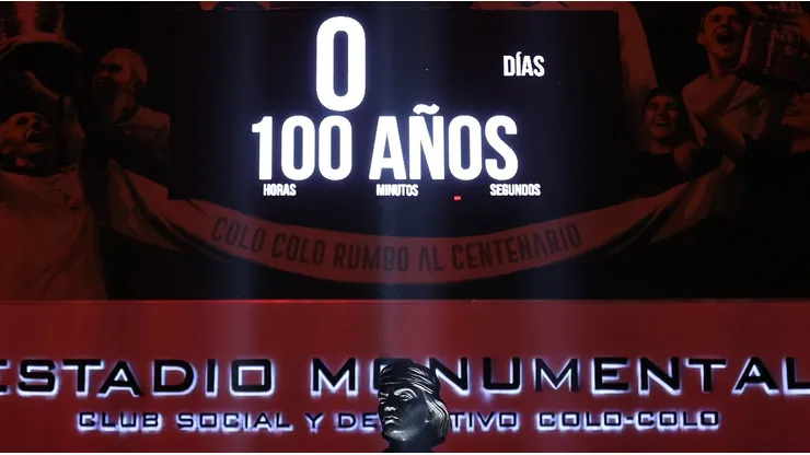 Colo Colo guardó un especial detalle en el Centenario.