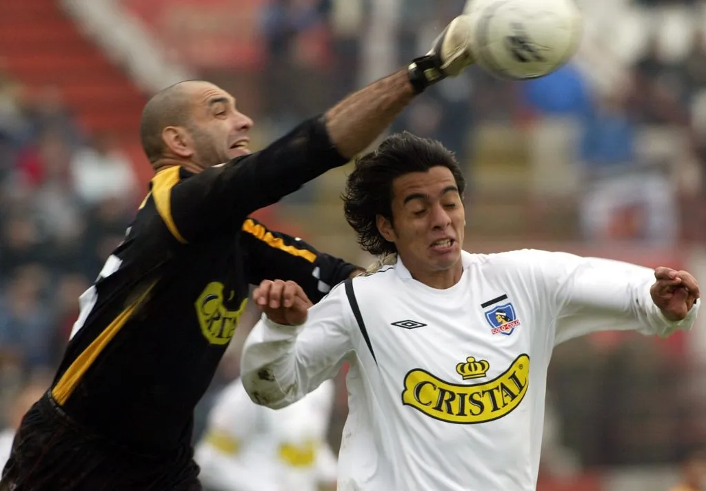 Andrés González en su paso por Colo Colo. (Foto: Photosport)